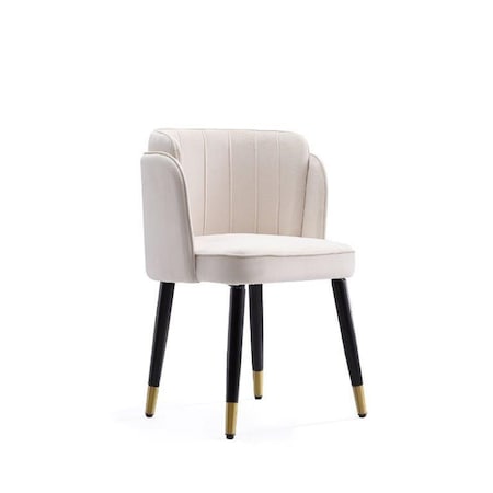 Manhattan Comfort Zephyr Dining Chair in Cream DC043-CR